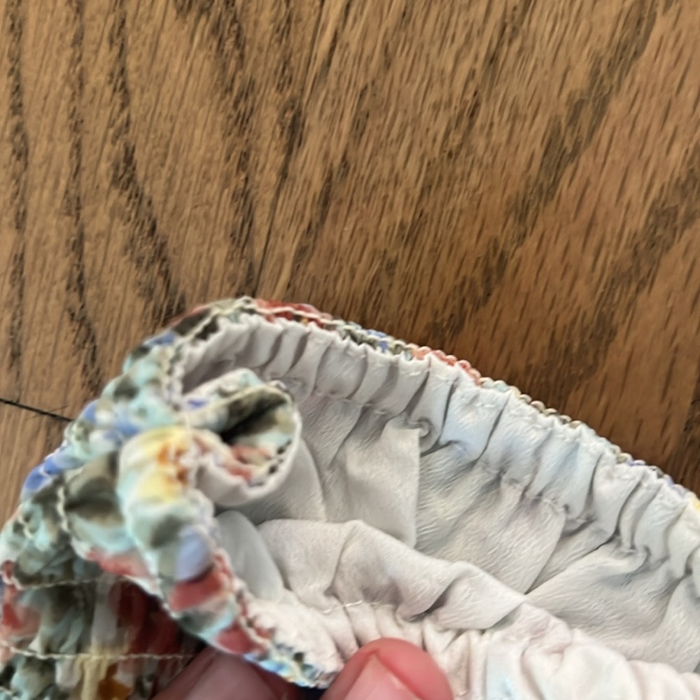 Smocked Floral Tiered Skirt - Picture 5 of 6